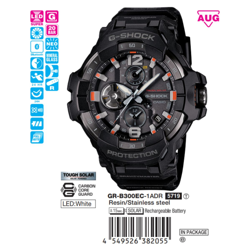 GR-B300EC-1ADR | Đồng hồ Casio G-Shock