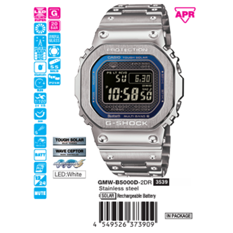 GMW-B5000D-2DR | Đồng hồ Casio G-Shock