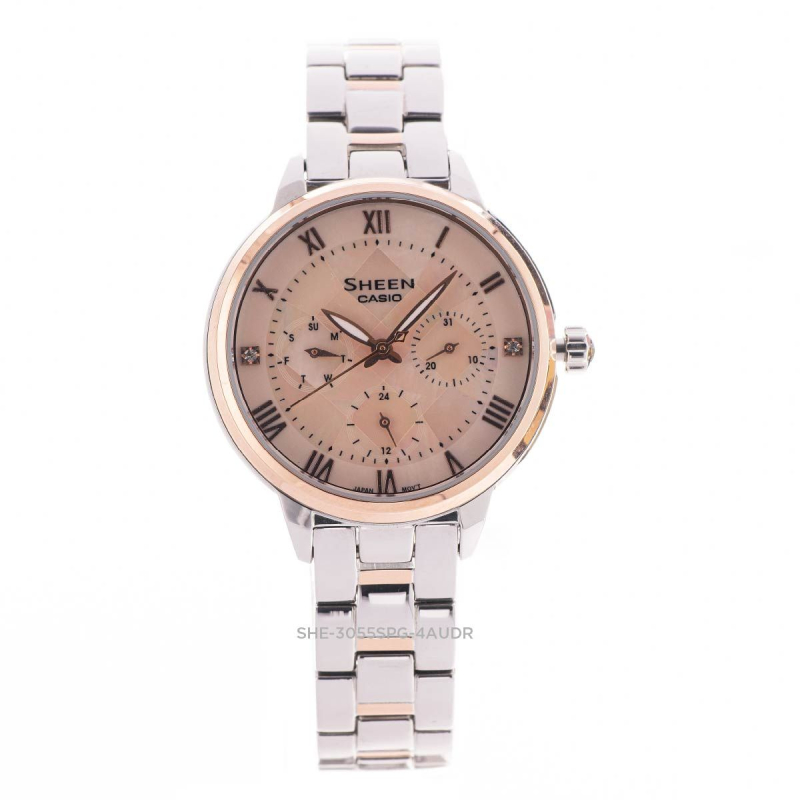 SHE-3055SPG-4AUDR | Đồng hồ Casio Sheen