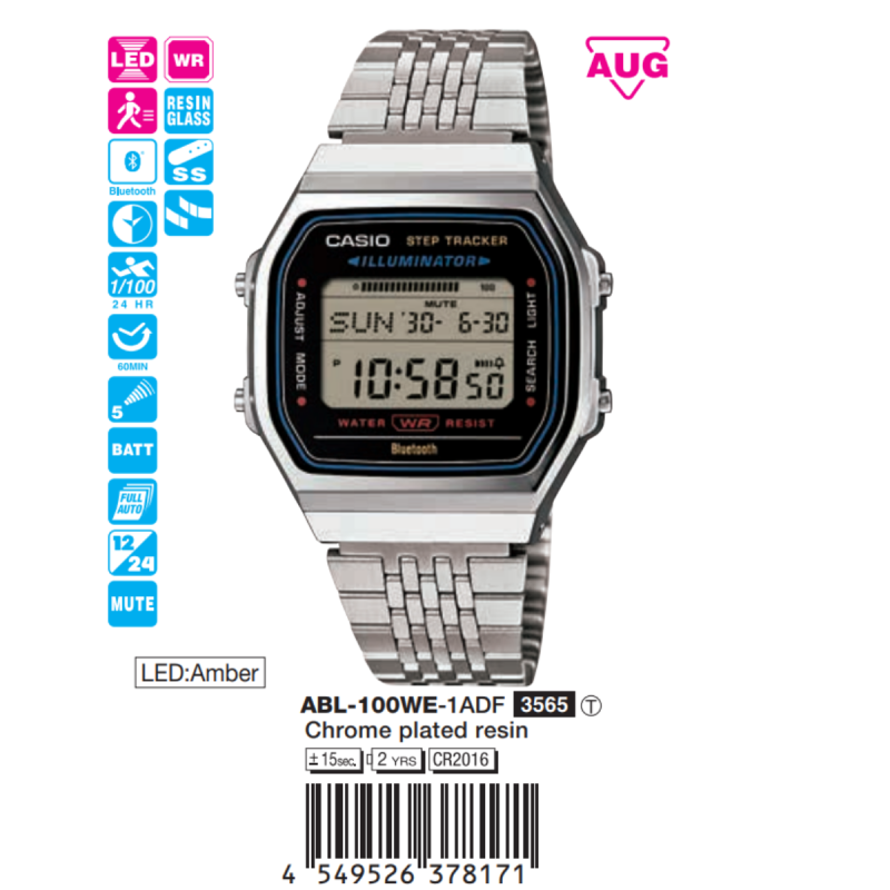 ABL-100WE-1ADF | Đồng hồ Casio