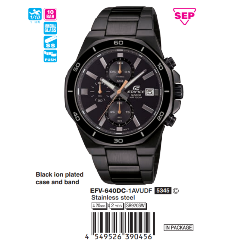 EFV-640DC-1AVUDF | Đồng hồ Casio Edifice