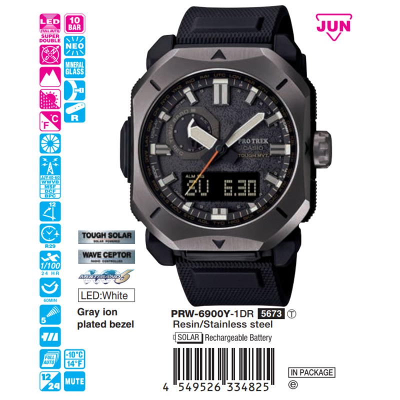 PRW-6900Y-1DR | Đồng hồ Casio