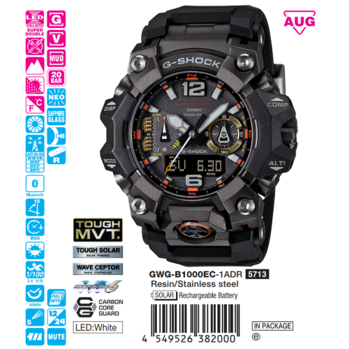 GWG-B1000EC-1ADR | Đồng hồ Casio G-Shock