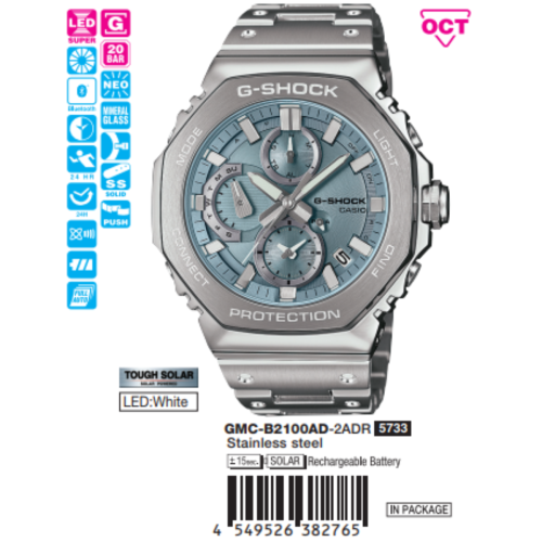 GMC-B2100AD-2ADR | Đồng hồ Casio